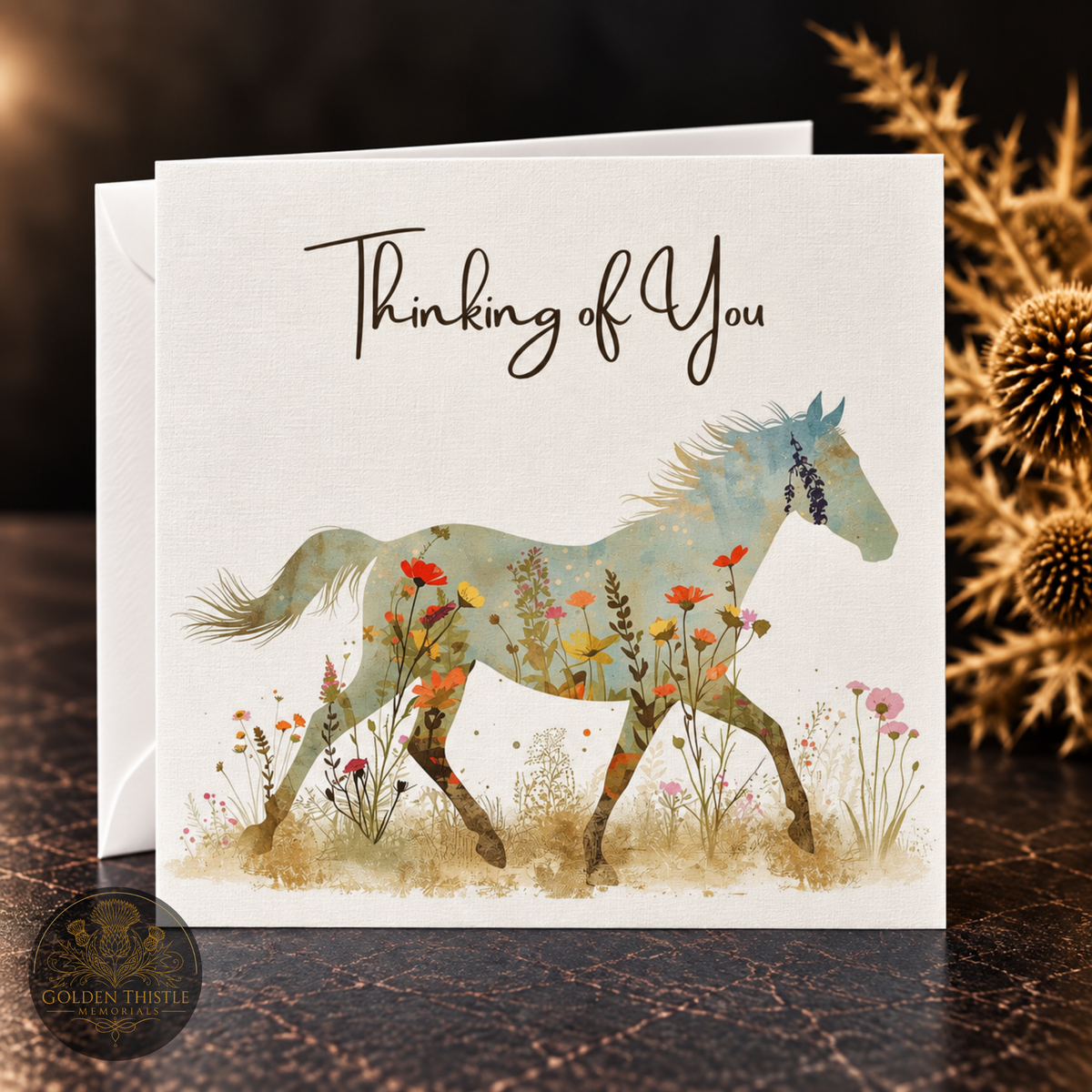 Sympathy Card – Linen Finish