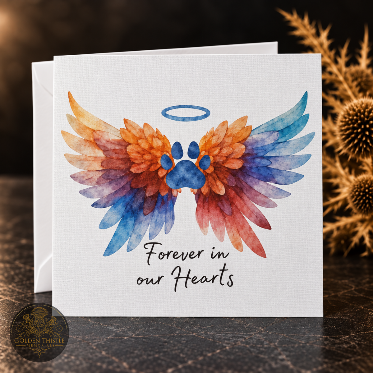 Sympathy Card – Linen Finish