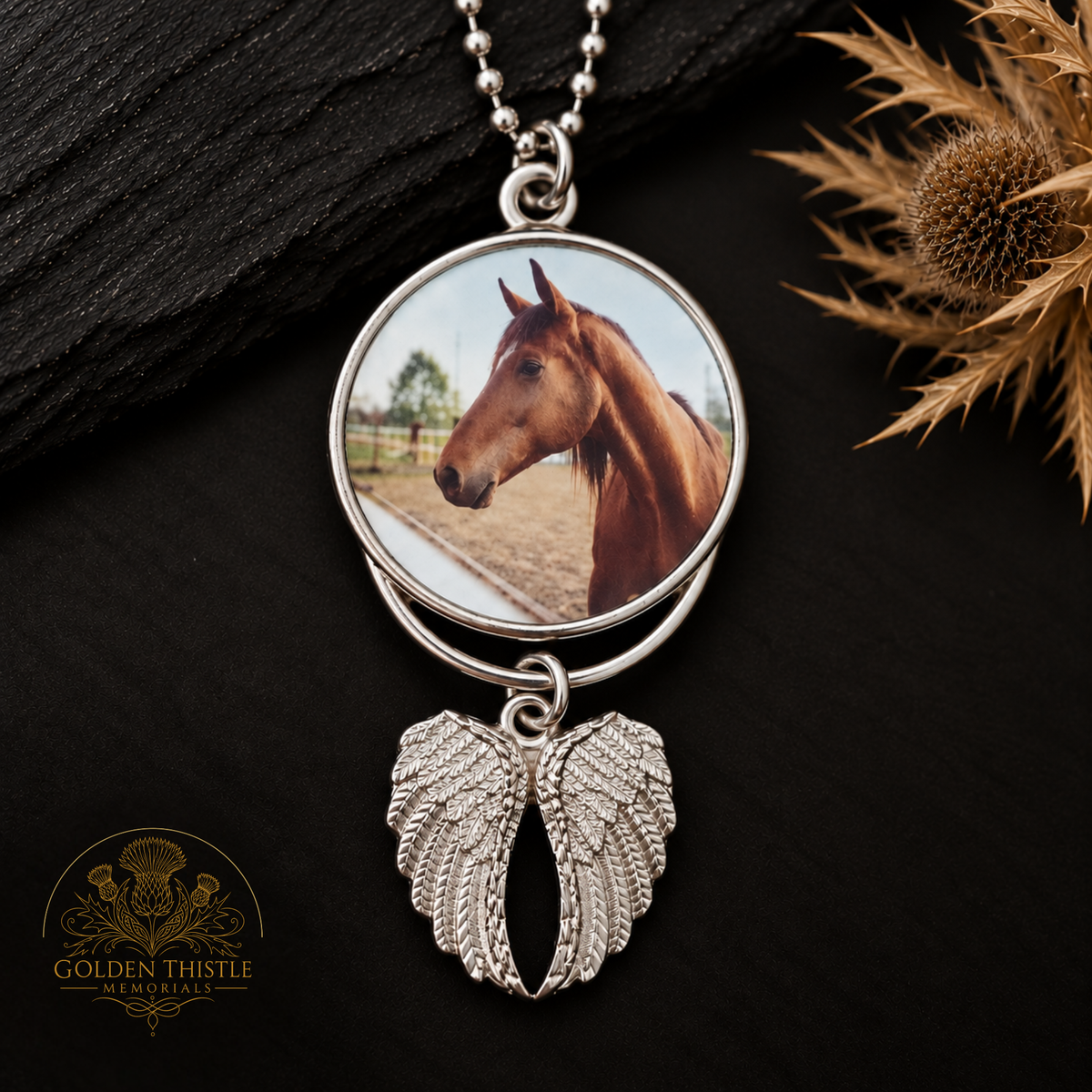 Angel Wings Remembrance Decoration